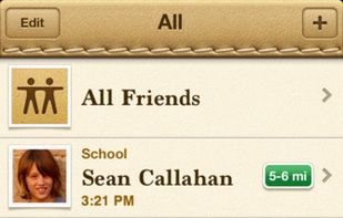 Find My Friends screenshot 1