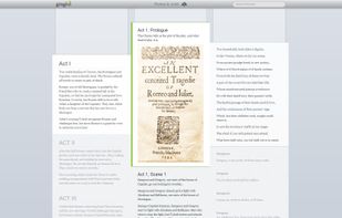 Gingko tree for studying "Romeo & Juliet"