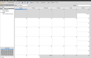 Calendar - Weekly View