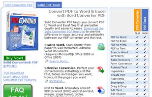 Convert pdf to Word & pdf-tabs to Excel