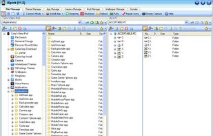 Browse the iPhone root file system