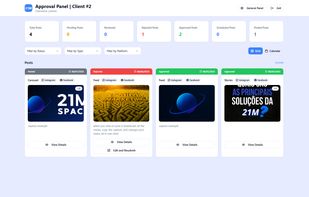Workspace - Content view