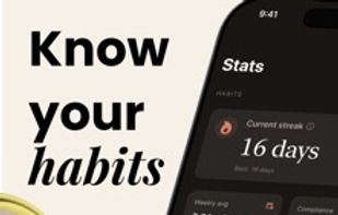 Stats: a running streak, your daily average, compliance percentage, a 14 day wear chart and your weekly pattern. The watch faces and their complications are a Pro feature.