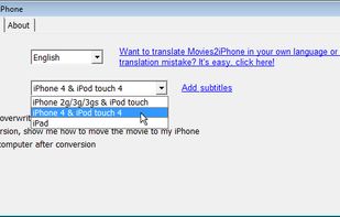 Movies2iPhone screenshot 3