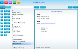 Address book