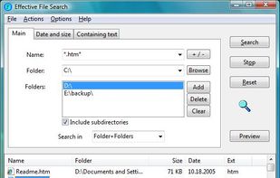Effective File Search screenshot 1