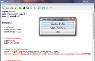 Stellar IDE screenshot 1