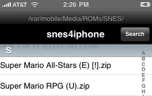 snes4iphone screenshot 3