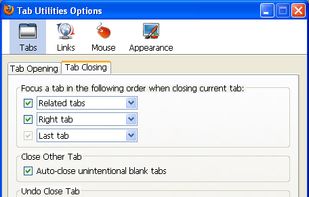 Tab Utilities screenshot 1