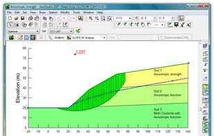 SLOPE/W screenshot 1