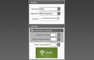 KScan3D can capture and align 3D meshes automatically.
