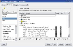 Guarddog Screenshot - Zones