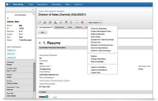 Oracle Taleo Cloud Service screenshot 1