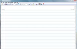 Windows Journal screenshot 1