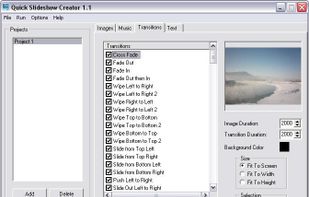 Quick Slideshow Creator screenshot 1