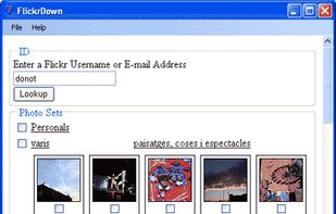 Flickrdown screenshot 1