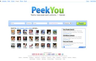 PeekYou screenshot 1