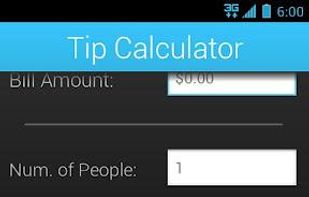 Tip Calculator screenshot 1