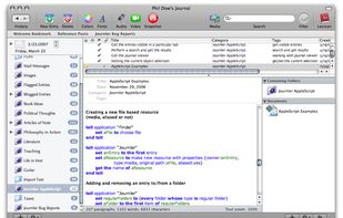 Journler screenshot 1