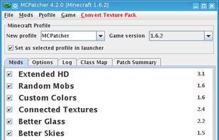 MCPatcher screenshot 1