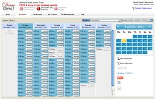 Client View - Availability