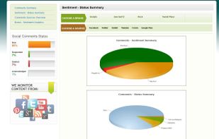 Social analytics for brand sentiment and conversations 