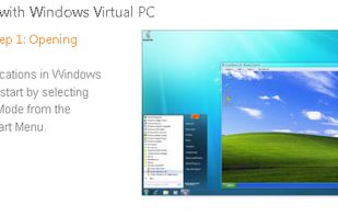 Installation step 1: Opening Windows XP