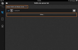 VidOn Server screenshot 2