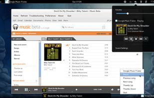 Nuvola Player screenshot 1