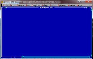 Turbo Pascal screenshot 1