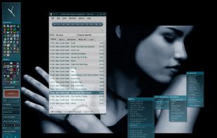 For those who prefer a not-so-minimal setup. If I tried to put 82 icons on my explorer desktop I doubt they'd fit in a single column