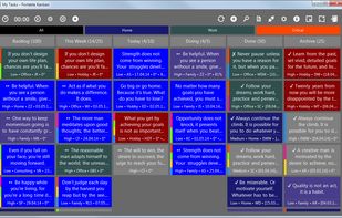 Portable Kanban screenshot 1