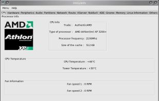 GtkSysinfo screenshot 1