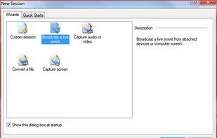 Windows Media Encoder screenshot 1