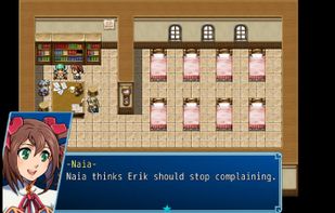 Create your hero(s), villagers, animals, monsters etc. You can choose between all sorts of characters and even auto generate characters to make them unique for your game. 