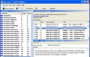 RSS Captor screenshot 1