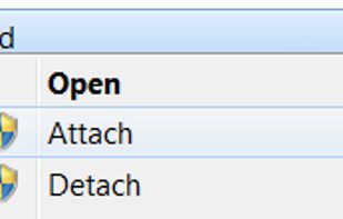 VHDAttach screenshot 1