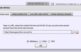 Readefine Desktop screenshot 1