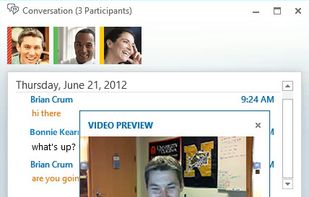 Microsoft Lync screenshot 2