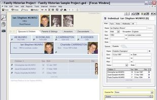Family Historian screenshot 1