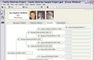 Family Historian screenshot 1