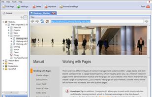 Composite C1 CMS screenshot 1