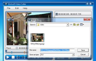 Boilsoft Video Cutter screenshot 1