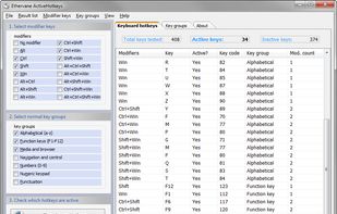 Ethervane ActiveHotkeys screenshot 1