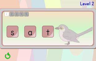 100 Plus Kids Phonics Words screenshot 1