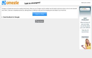 Omegle screenshot 1