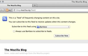 Bamboo Feed Reader screenshot 1