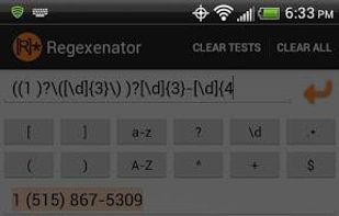 Regexenator screenshot 1
