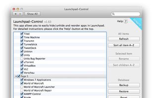 Launchpad-Control screenshot 1