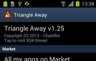 Triangle Away screenshot 1